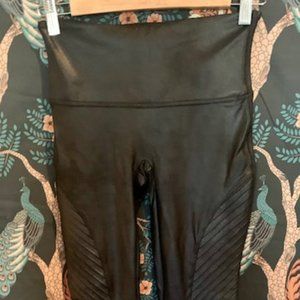Spanx moto leggings